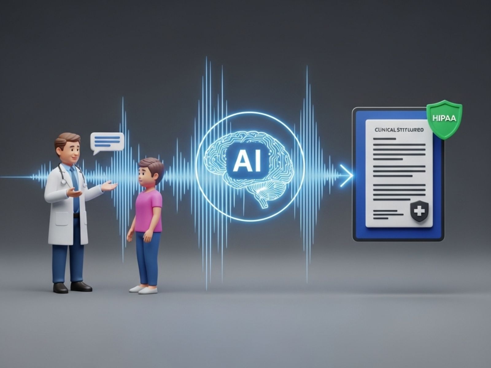 Custom AI Medical Scribe for Healthcare Providers