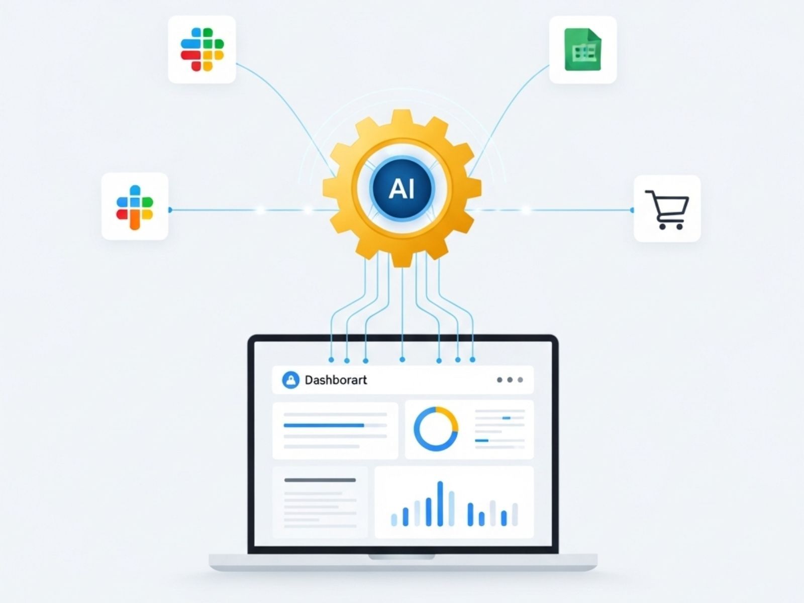 End-to-End AI System for Business Automation