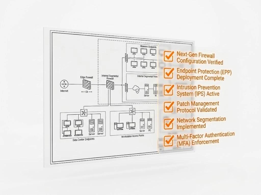 Expert security deployment checklist